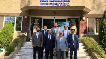 Rektör Çufalı, Çanakcılar Şirketler Grubu ve Gökçebey Meslek Yüksekokulunu ziyaret etti
