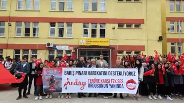 Sındırgı Anadolu İHL'den Barış Pınarı Harekatı'na destek