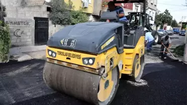 Toroslar'da yol bakım ve onarımları devam ediyor
