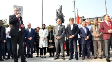 Binlerce Karacabeyli Mehmetçiğe destek için selam durdu