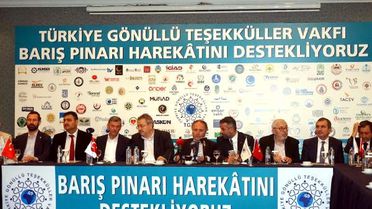 Türkiye Gönüllü Teşekküller Vakfı'ndan Barış Pınarı Harekatına destek