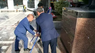 Devrek'te Muhtarlar günü düzenlenen törenle kutlandı