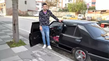 Hırsızlardan teybini çalamadıkları otomobilin sahibine: 'İntikam yeni başladı'