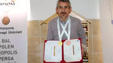Amasyalı arıcı dünya birincisi ve üçüncüsü oldu