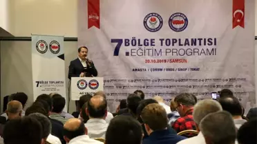 Memur Sen Genel Başkanı Yalçın, Samsun'da konuştu