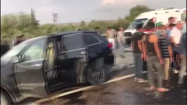 Nusaybin'de trafik kazası: 1 ölü, 9 yaralı