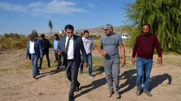Gülşehir'de Sadabad parkı ve Kızılırmak'ta çalışmalar başladı