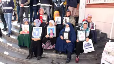 HDP önündeki ailelerin evlat nöbeti 50'nci gününde
