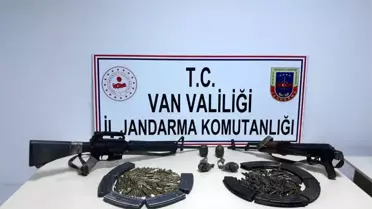 Van'ın Gürpınar ilçesinde PKK'ya ait silah ve mühimmat ele geçirildi