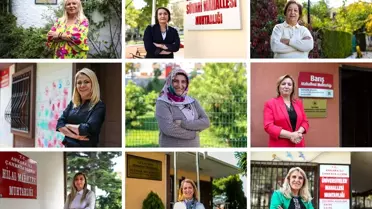 Başkentin mahallelerine kadın eli değdi