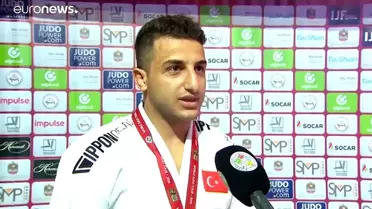 Abu Dhabi Judo Grand Slam'da Bilal Çiloğlu Türkiye'ye altın madalya sevinci yaşattı