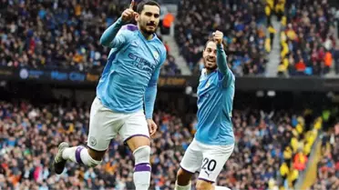 Manchester City'nin evinde Aston Villa'yı 3-0 yendiği maçta perdeyi İlkay Gündoğan kapattı