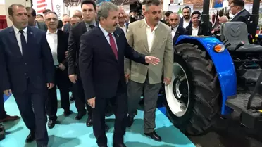 BBP Genel Başkanı Destici, Hedek'te fuar alanını gezdi