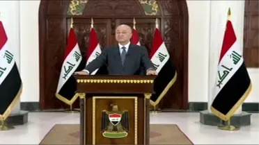 Irak Cumhurbaşkanı'ndan 'ülkeyi erken seçime götürebileceği' mesajı (2)