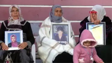 Diyarbakır hdp önündeki eylemde 61'inci gün