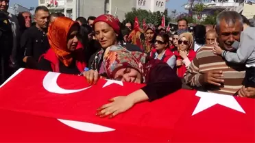 Şehit Uzman Çavuş Suat Topçu, son yolculuğuna uğurlandı