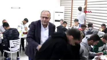 Spor yeni başkan ülker'den karacabey belediyespor'a ziyaret