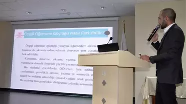 AÇSH personeline 'Çocuklarda Özgül Öğrenme Güçlüğü' semineri