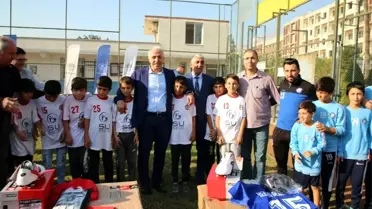Akdeniz Belediyesi'nden amatör spor kulüplerine malzeme desteği