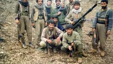 PYD elebaşı 'Mazlum Kobani' kod adlı terörist Ferhad Abdi Şahin PKK kampında