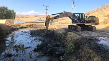 Van Büyükşehir Belediyesi 20 günlük işi 3 günde tamamladı