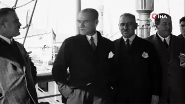 Bakan Ersoy, Atatürk'ün yayınlanmamış görüntüsünü '10 Kasım' mesajında paylaştı