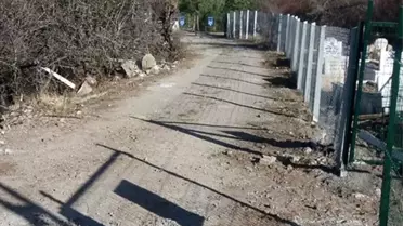 Beypazarı'nda Karaşar Mahallesi mezarlığı genişletildi