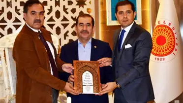 Milletvekili Taşar'dan Ahlat Belediyesi'ne ziyaret