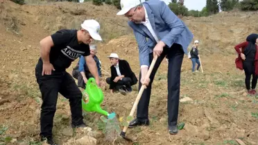 Karacabey'de binlerce fidan toprakla buluştu