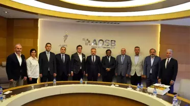 Bangladeş Heyeti AOSB'de