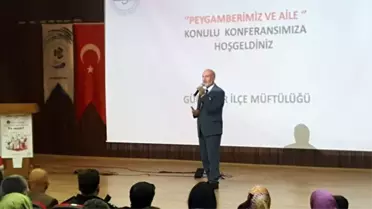 Gürpınar'da 'Peygamberimiz ve Aile' konulu konferans