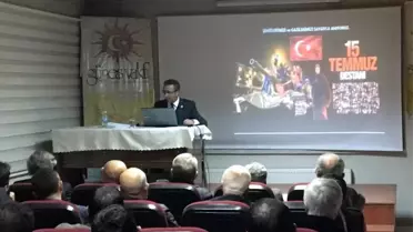 Prof. Dr. Ahmet Beşe, Güneş Vakfı'nda 'Türk-Amerikan İlişkileri ve günümüze yansımaları'nı anlattı