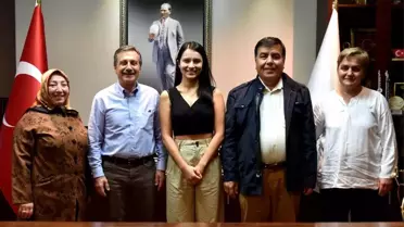 Başkan Ataç'tan başarılı gence tebrik