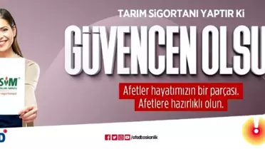 AFAD'dan çiftçilere 'tarım sigortası yaptırın' çağrısı