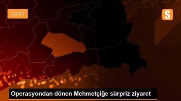 Operasyondan dönen Mehmetçiğe sürpriz ziyaret