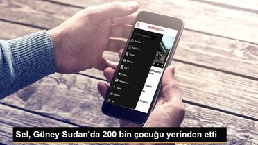 Sel, Güney Sudan'da 200 bin çocuğu yerinden etti