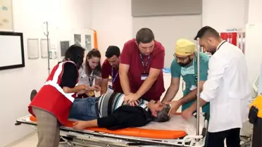 Tatbikat aslını aratmadı