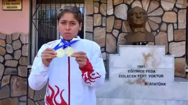 Otizmli Şevval, şampiyonluğu ile örnek oldu