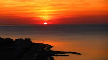 Türkiye'de ender görülen memeli bulutlar Hatay'da görüntülendi