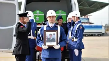 Şehit Uzman Çavuş Mert Kaya, memleketine uğurlandı