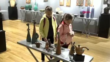 Dr.cemalettin sevim'in anadolu medeniyetleri sergisi'ne yoğun ilgi