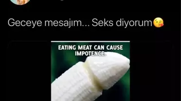 Ömür Gedik Şort Giyenlere Laf Ediyordu, Şimdi Muzlu Seks Mesajı Paylaşıyor