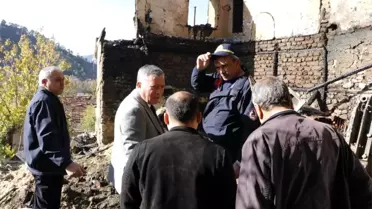 Sobanın devrilmesiyle çıkan yangında yaşlı adam hayatını kaybetti