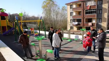 Başkan Akın çalışmaları tamamlanan parkı inceledi