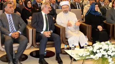 Diyanet Başkanı Erbaş: 'Aile, sadece maddi bir beraberlik değildir'