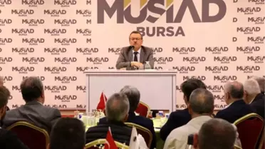MÜSİAD’ın konuğu Rektör Prof. Dr. Kılavuz oldu
