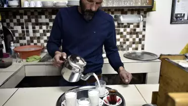 Bu ilçede kışın kahvelerde çaydan çok süt satılıyor