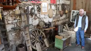 Eski tarım aletlerinden 'Osmanlı Torunu Müzesi' oluşturdu