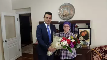 Şehit öğretme Aybüke'nin annesine ziyaret