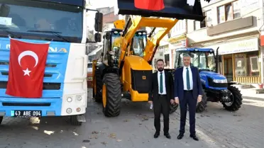 Simav Belediyesi'ne 3 yeni araç